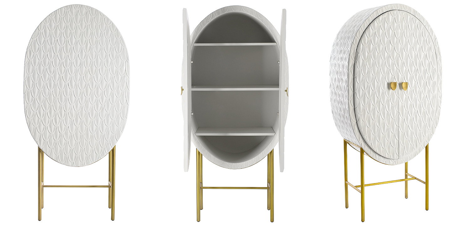 Шкаф White Feathers Cabinet Шкаф White Feathers Cabinet - Loft-Concept в Кирове