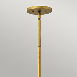 Подвесной светильник с матовым стеклянным коническим плафоном в современном стиле Hinkley варинант исполнения - 6 | Loft Concept в Кирове