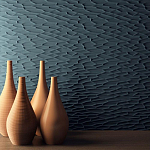 Гипсовая 3D Панель M-27 варинант исполнения - 1 | Loft Concept в Кирове