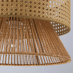 Подвесной светильник с абажуром из натуральных материалов Light Inside the Cell варинант исполнения - 8 | Loft Concept в Кирове