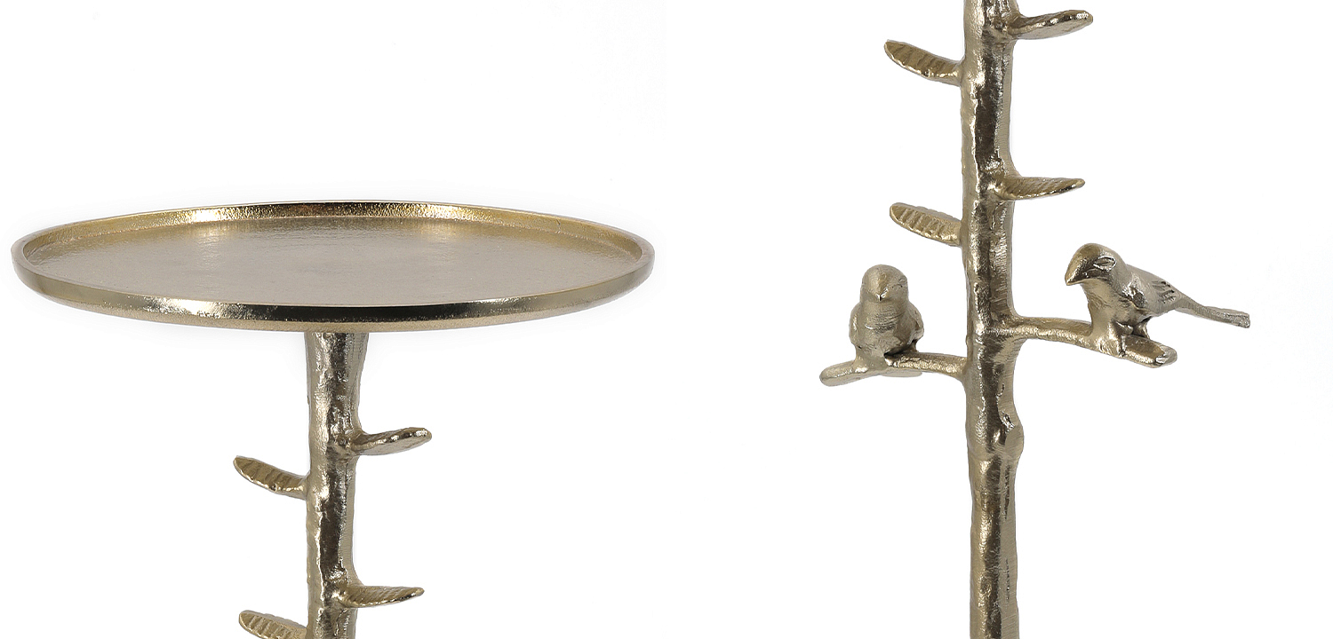 Приставной стол Piaf Gold Drinks Table Приставной стол Piaf Gold Drinks Table - Loft-Concept в Кирове