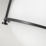 Потолочный светильник с плафоном в форме белого матового шара Hinkley варинант исполнения - 3 | Loft Concept в Кирове