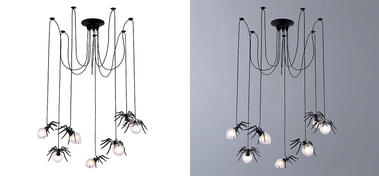 Люстра черная Паук Spiders lamp 7 Люстра черная Паук Spiders lamp 7 - Loft-Concept в Кирове