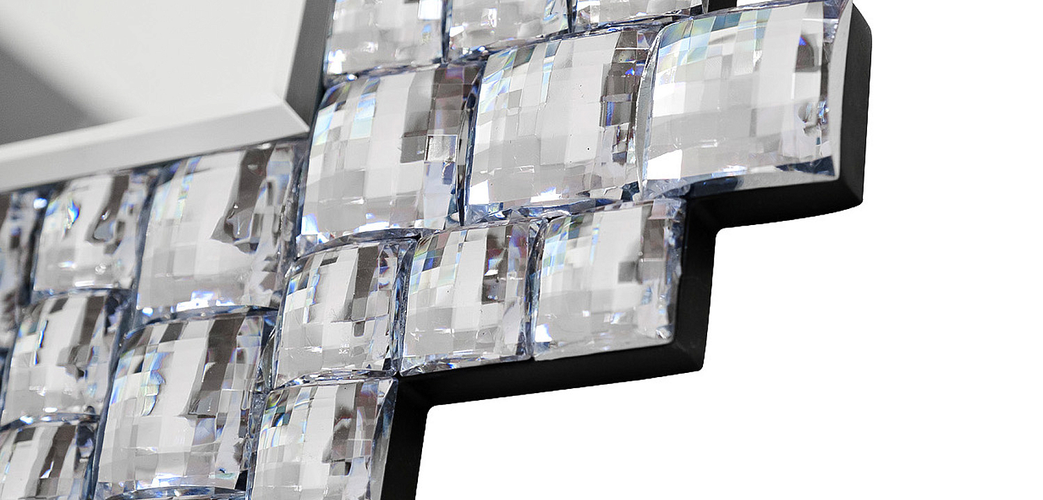 Зеркало Lasre Glitter Squares Mirror Зеркало Lasre Glitter Squares Mirror - Loft-Concept в Кирове