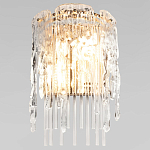 Бра с эффектом стекающего стекла и прозрачными трубками Textured Glass варинант исполнения - 2 | Loft Concept в Кирове