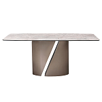 Стол обеденный керамический серый Servorios варинант исполнения - 1 | Loft Concept в Кирове