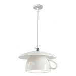 Подвесные светильники в виде белой посуды Flower Reversal варинант исполнения - 8 | Loft Concept в Кирове