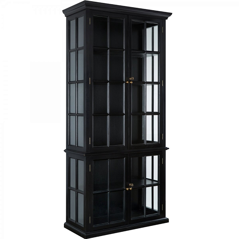 Шкаф-витрина French black Черный Шкаф-витрина French black Черный в Кирове | Loft Concept