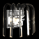 Бра цвета никель с изогнутыми хрустальными элементами Radiant Ribbons варинант исполнения - 5 | Loft Concept в Кирове