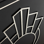 Черный комод в стиле арт-деко Luciano варинант исполнения - 6 | Loft Concept в Кирове