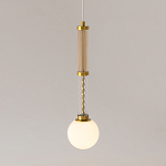 Подвесной светильник со стеклянными вставками Helios варинант исполнения - 2 | Loft Concept в Кирове