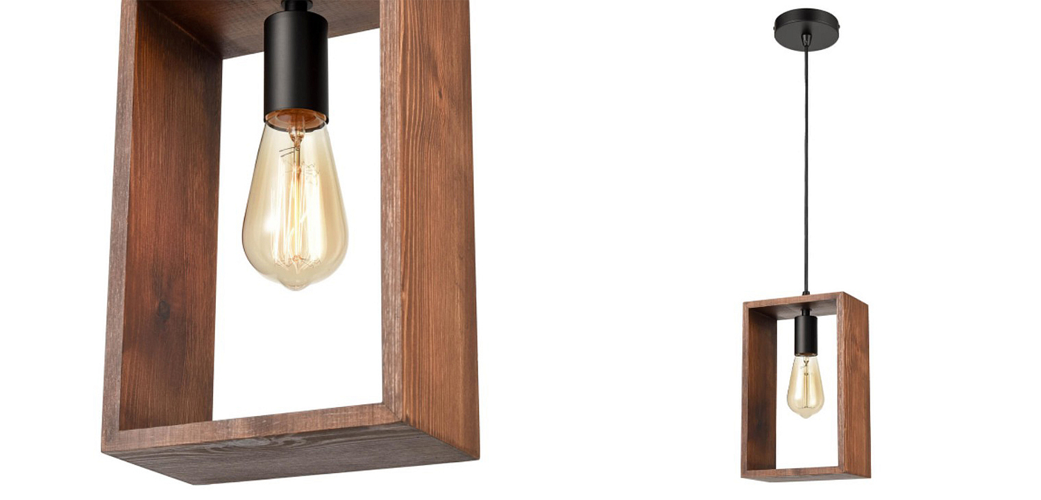 Подвесной светильник Bismark Wooden Подвесной светильник Bismark Wooden - Loft-Concept в Кирове