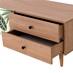 Длинная ТВ-тумба с принтом на ящиках Elise TV Stand варинант исполнения - 4 | Loft Concept в Кирове