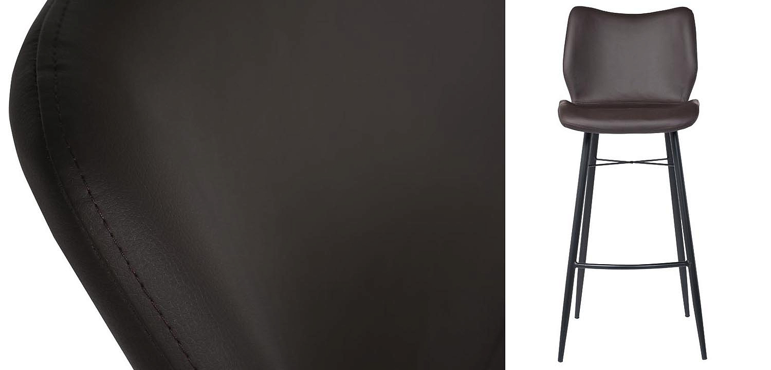 Барный стул Herald Eco Leather Bar Stool Барный стул Herald Eco Leather Bar Stool - Loft-Concept в Кирове