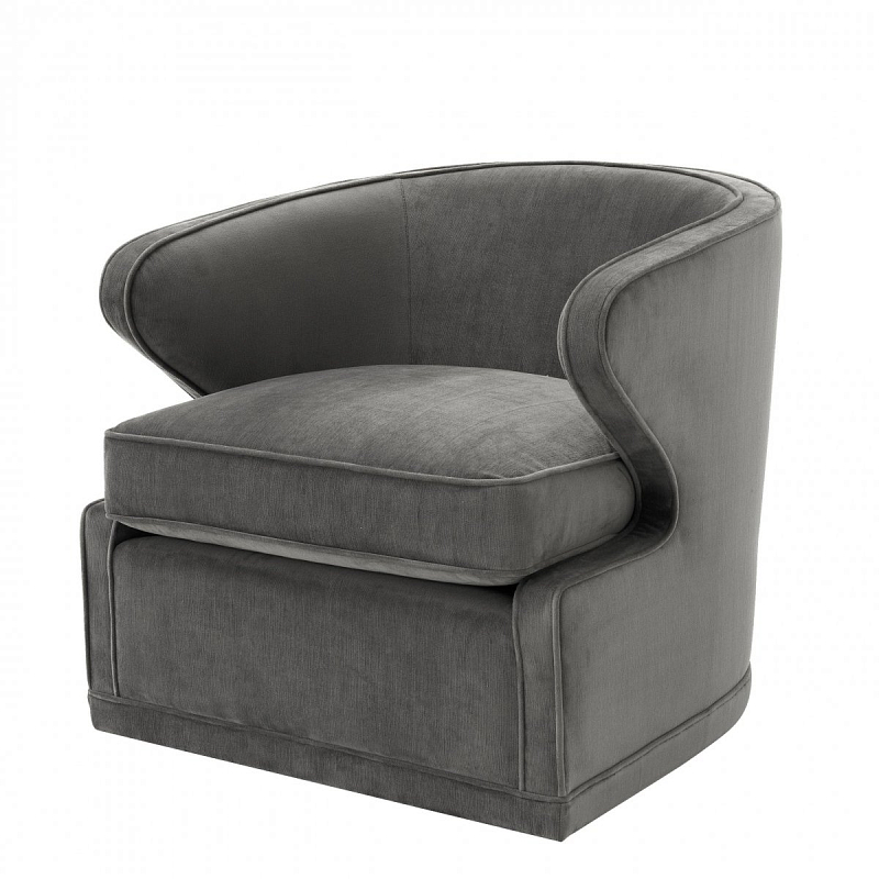 Кресло Eichholtz Chair Dorset Grey Серый Кресло Eichholtz Chair Dorset Grey Серый в Кирове | Loft Concept