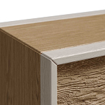 Комод 8 ящиков с подсветкой на рельефном фасаде Warm Industrial варинант исполнения - 3 | Loft Concept в Кирове