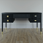 Письменный стол с 4-мя ящиками Elsa Dreams Black  варинант исполнения - 4 | Loft Concept в Кирове