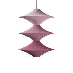 Подвесной вязаный розовый светильник «Звезда Востока 03» варинант исполнения - 1 | Loft Concept в Кирове