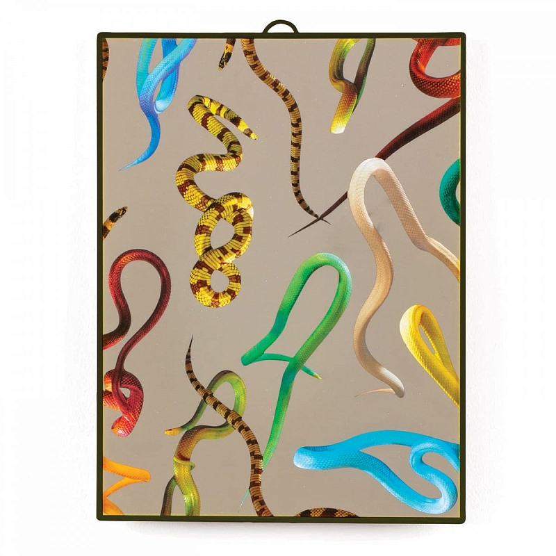 Зеркало Seletti Mirror Medium Snakes Мульти Зеркало Seletti Mirror Medium Snakes Мульти в Кирове | Loft Concept