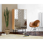 Шкаф с 2-мя зеркальными дверцами Serena Mirror Cabinet варинант исполнения - 3 | Loft Concept в Кирове