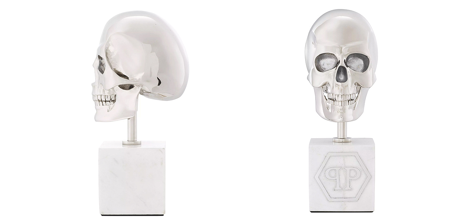 Статуэтка Philipp Plein Platinum Skull S Статуэтка Philipp Plein Platinum Skull S - Loft-Concept в Кирове