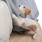 Статуэтка фарфоровая Девочки с собачками Charming Statuette варинант исполнения - 2 | Loft Concept в Кирове