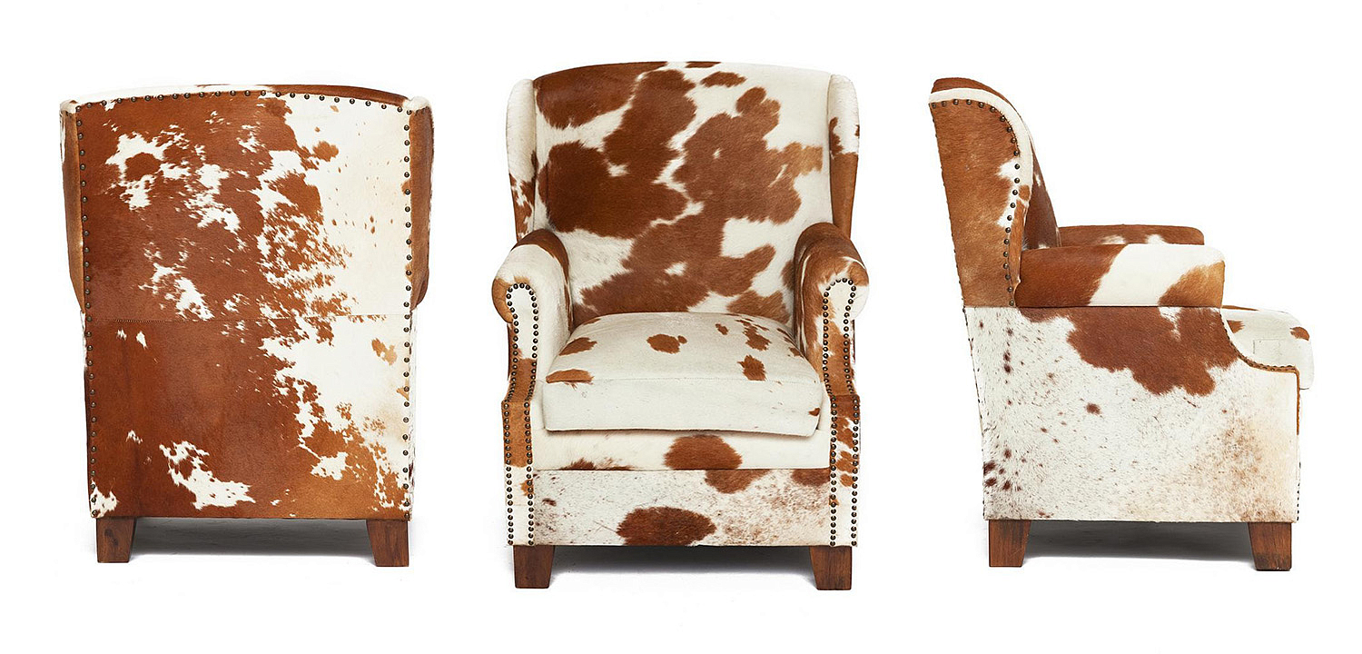 Кресло Cowhide Armchair - Loft-Concept в Кирове