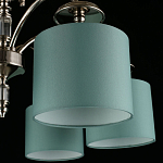 Люстра потолочная Nikoletta с бирюзовым плафоном варинант исполнения - 3 | Loft Concept в Кирове