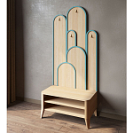 Вешалка «Байома» варинант исполнения - 2 | Loft Concept в Кирове