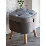 Пуф Leather with a snap варинант исполнения - 2 | Loft Concept в Кирове