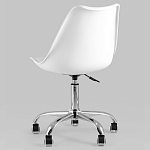 Офисный стул на металлическом основании EGGERY White пластик варинант исполнения - 4 | Loft Concept в Кирове