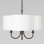 Люстра с белым текстильным абажуром Vitorino  варинант исполнения - 1 | Loft Concept в Кирове
