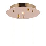 Подвесной светильник Metal Acrylic Tube Trio Gold Hanging Lamp варинант исполнения - 3 | Loft Concept в Кирове