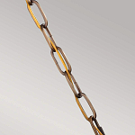 Подвесной светильник со стальным плафоном и белым матовым стеклянным шаром Feiss варинант исполнения - 8 | Loft Concept в Кирове