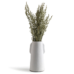 Ваза Serené Ceramic Vase Белая варинант исполнения - 3 | Loft Concept в Кирове