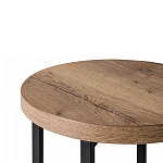 Стол журнальный круглый в стиле лофт Urban Style Space варинант исполнения - 2 | Loft Concept в Кирове