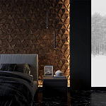 Гипсовая 3D панель с принтографией PM-50 варинант исполнения - 3 | Loft Concept в Кирове