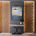 Гипсовая 3D панель с принтографией PM-50 варинант исполнения - 1 | Loft Concept в Кирове