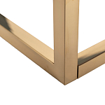 Консоль с ящиками зеркальная с золотым декором Gold Painted Mirror Console варинант исполнения - 4 | Loft Concept в Кирове