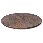 Стол журнальный c коричневой круглой столешницей на четырех металлических ножках Charm Coffee Table варинант исполнения - 2 | Loft Concept в Кирове