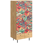 Шкаф с принтом Dominoes варинант исполнения - 1 | Loft Concept в Кирове