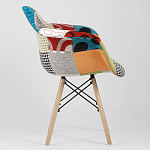 Стул с обивкой в стиле Patchwork варинант исполнения - 3 | Loft Concept в Кирове