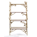 Стеллаж металлический с птичками Primavera варинант исполнения - 1 | Loft Concept в Кирове