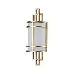 Бра с геометрическим каркасом и матовым белым цилиндрическим плафоном Feiss варинант исполнения - 1 | Loft Concept в Кирове