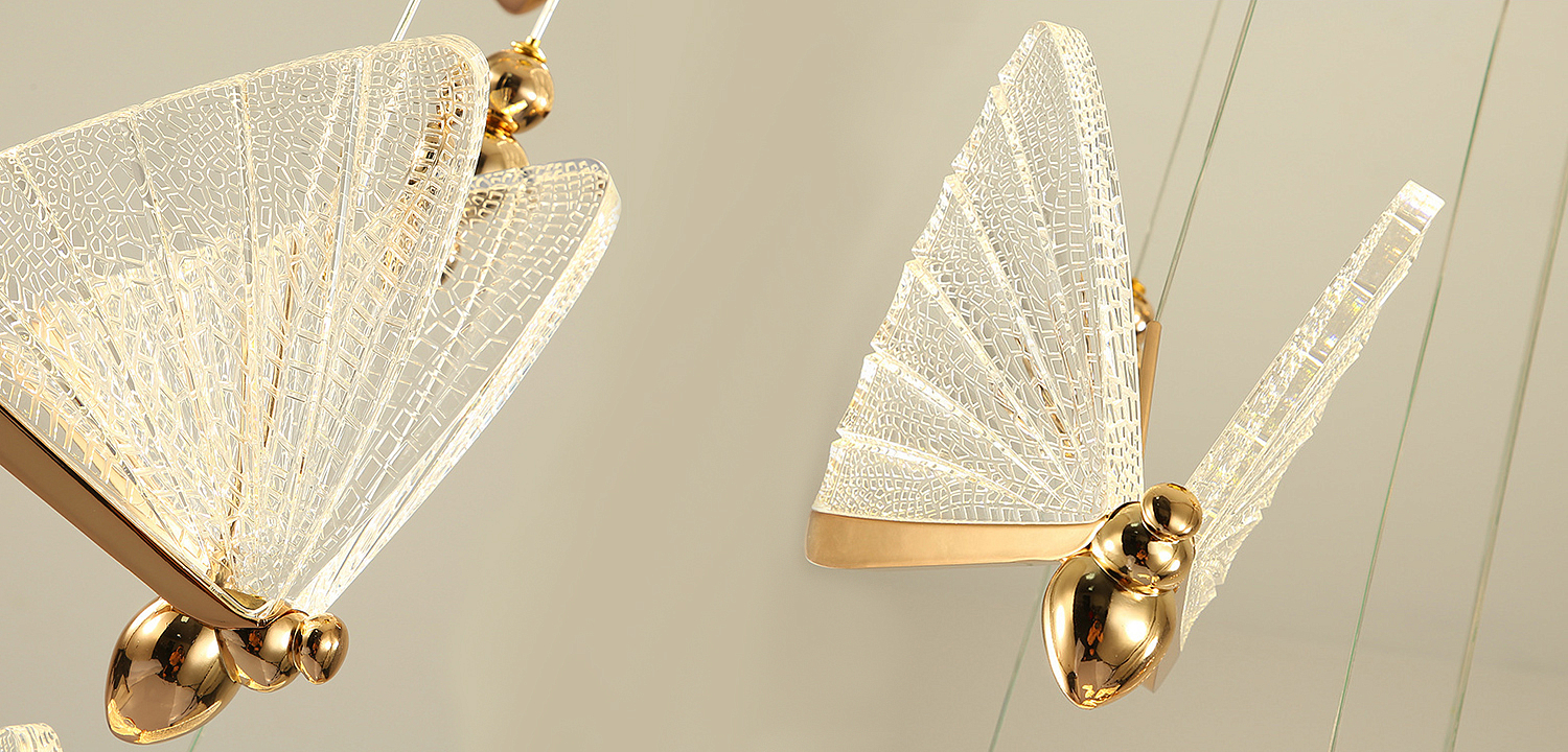 Люстра Glass butterfly chandelier A Люстра Glass butterfly chandelier A - Loft-Concept в Кирове