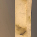 Торшер геометрический с тремя мраморными плафонами Marble Tripod варинант исполнения - 10 | Loft Concept в Кирове