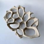 Блюдо «Бежевый коралл» варинант исполнения - 2 | Loft Concept в Кирове