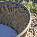 Садовое кресло с каркасом из стали Kenneth Chair варинант исполнения - 10 | Loft Concept в Кирове