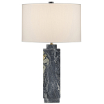 Настольная лампа с корпусом из серого мрамора Breathtaking View варинант исполнения - 3 | Loft Concept в Кирове