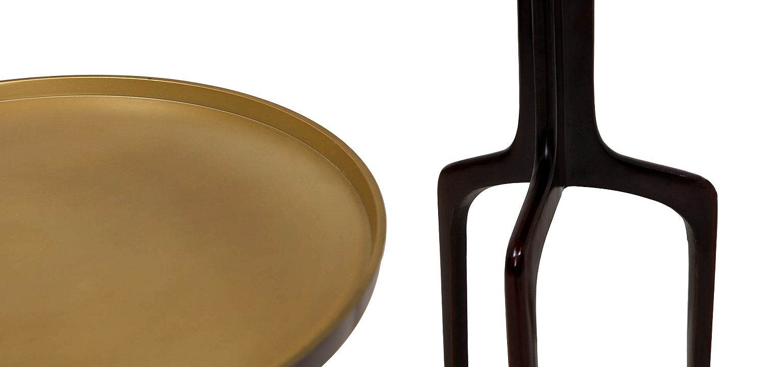 Приставной столик на трёх ножках Jose Tripod Coffee Table Приставной столик на трёх ножках Jose Tripod Coffee Table - Loft-Concept в Кирове